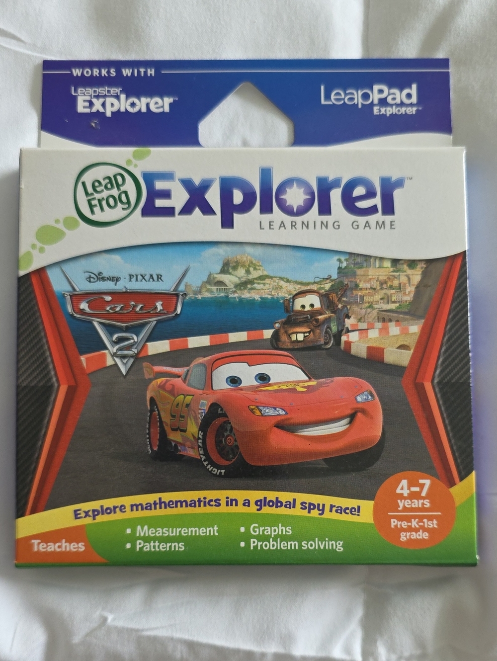 LeapFrog Explorer Learning Game - Cars 2 (Red)